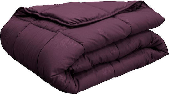 Einzel Steppdecke 150x220cm Lila