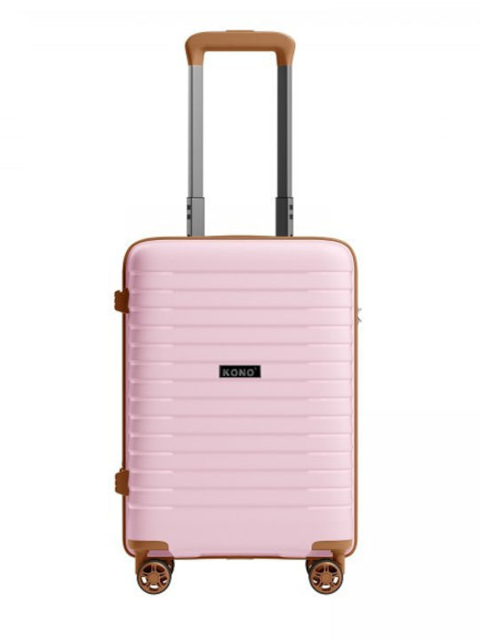 Miss Lulu Βαλίτσα Καμπίνας Pink And Brown