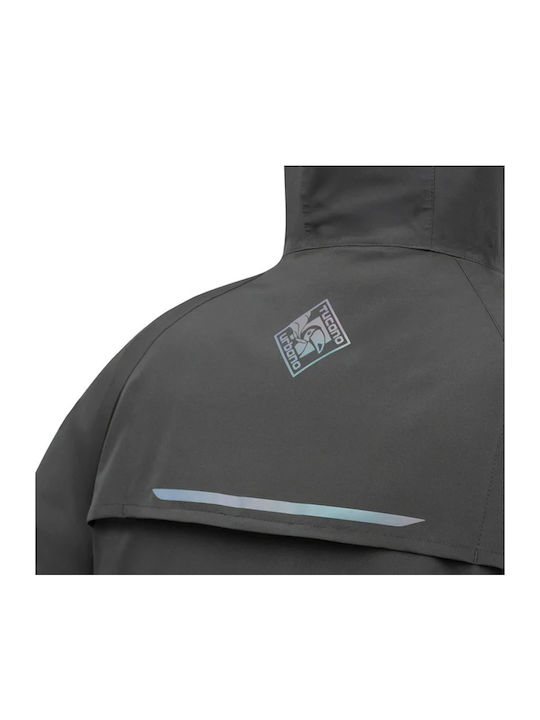 Tucano Urbano Cooldry Hydroscud Χειμερινό Ανδρικό Μπουφάν Μηχανής Αδιάβροχο Μαύρο