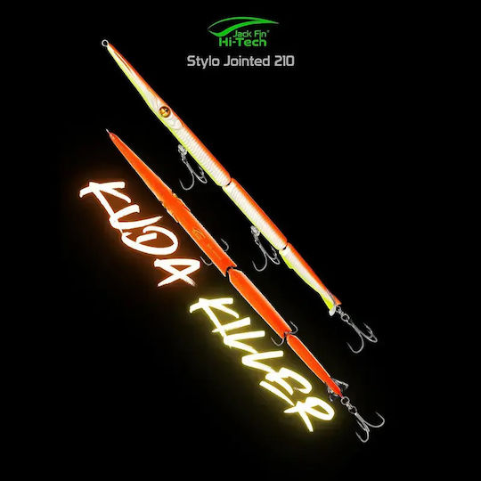 Jack Fin Stylo Τεχνητό Δόλωμα Ψαράκι (Minnow) Μπλε