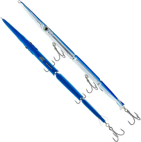 Jack Fin Stylo Artificial Bait Minnow Fluorescent White