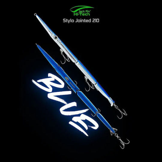 Jack Fin Stylo Τεχνητό Δόλωμα Ψαράκι (Minnow) Πράσινο