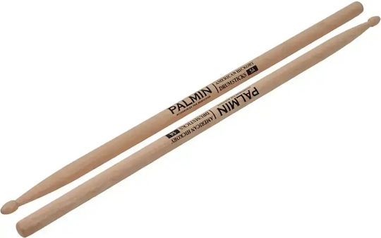 Palmin Palmin-dstick-b2 Palmin Drumstick Ah-5b Two Pairs 110gr American Hickory