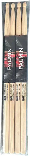 Palmin Palmin-dstick-a2 Palmin Drumstick Ah-5a Two Pairs American Hickory