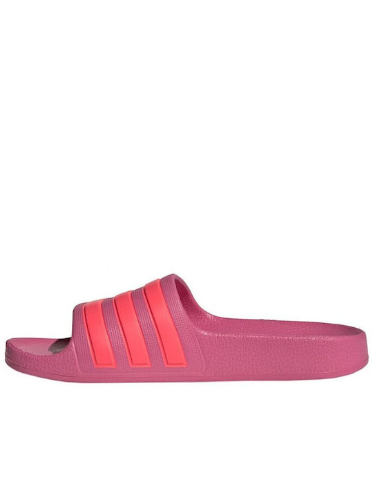 Kids' Slides Pink Adilette Aqua