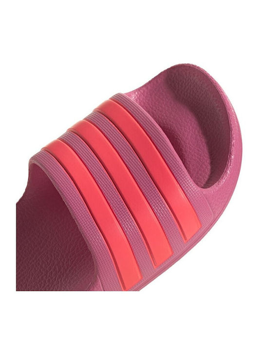 Kids' Slides Pink Adilette Aqua