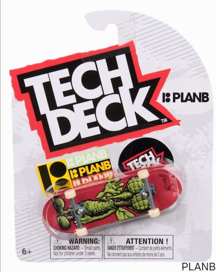 Techdeck Παιχνίδι Μινιατούρα TechDeck (Διάφορα Σχέδια)