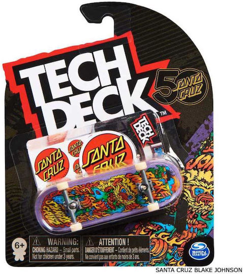 Techdeck Παιχνίδι Μινιατούρα TechDeck (Διάφορα Σχέδια)