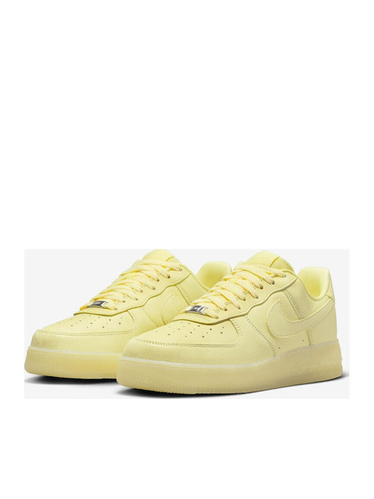 Nike Air Force 1 Low X NOCTA Turnschuhe Citron Tint / Cobalt Tint-metallic Silver