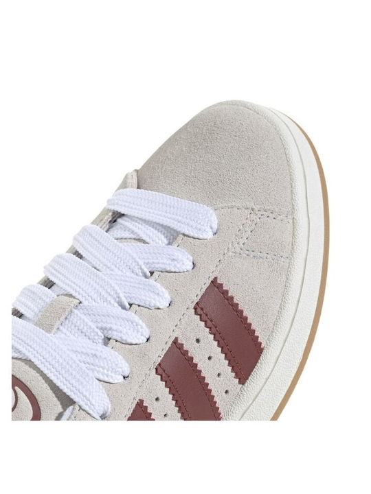 Campus 00s Sneakers Crystal White / Core White / Preloved Ruby