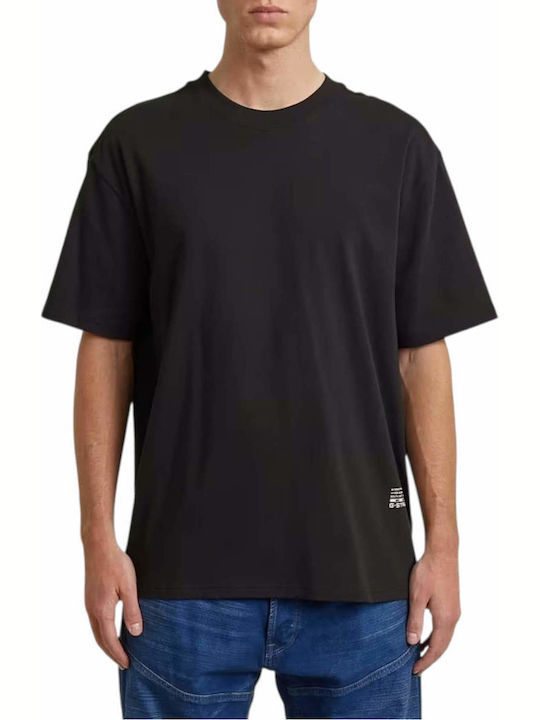 Back T-shirt Μαύρο