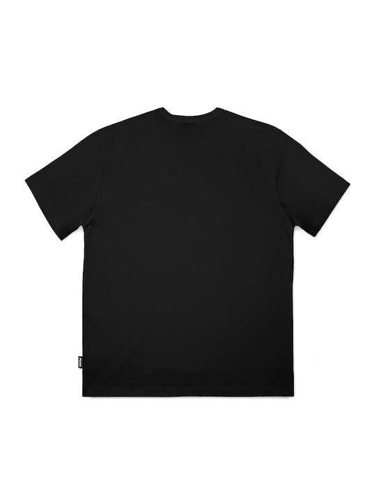 Dudes Kurzarm T-Shirt Schwarz