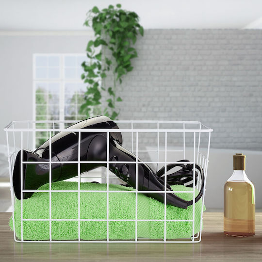 Relaxdays Coș De Depozitare Negru 28x20x15.5cm 3 Bucăți