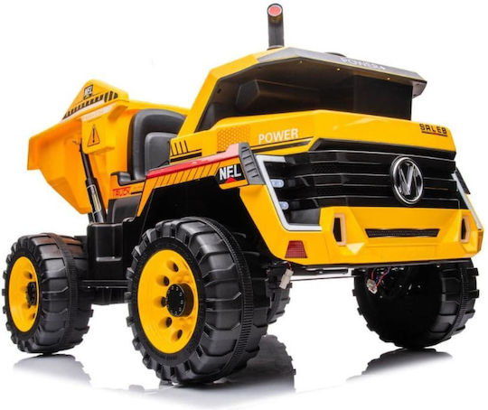 Doppelsitzer Lastwagen mit Fernbedienung 12 Volt Gelb