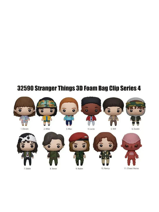 Stranger Things 3D PVC Bag Clips Serie 4 Zufallsauswahl