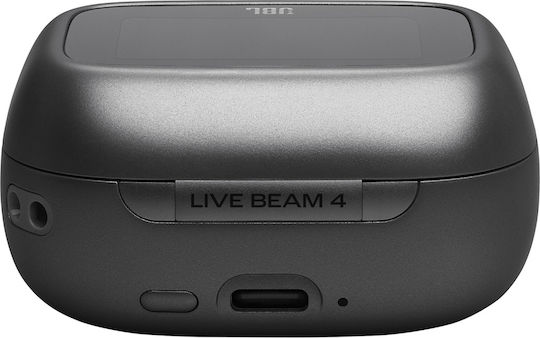 JBL Live Beam 4 In-ear Bluetooth Handsfree Headphones with Sweat Resistance and Charging Case Black