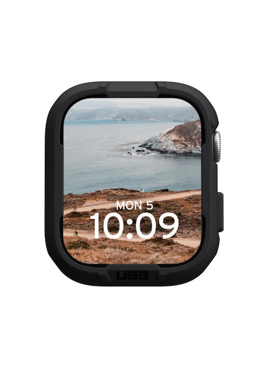 UAG Kunststoff Tragbare Hülle in Schwarz für Apple Watch 45mm
