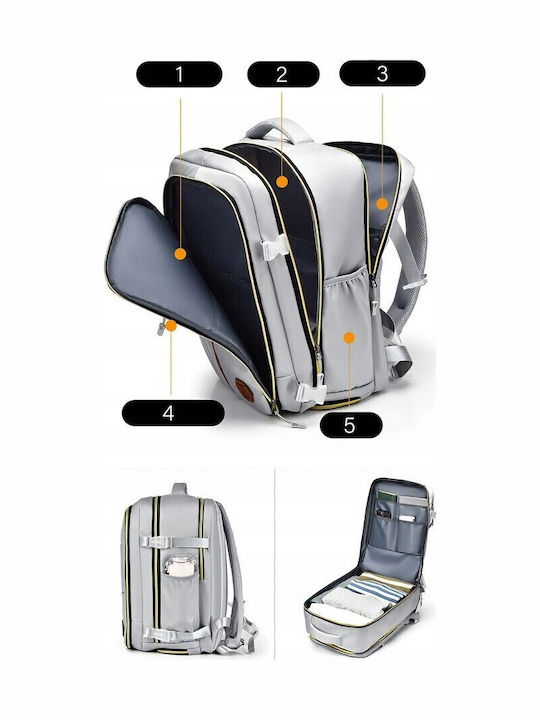Backpack Αδιάβροχο Γκρι