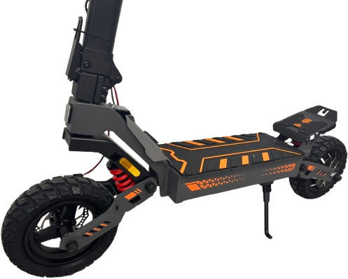 Mobix F1 Electric Scooter with 25km/h Max Speed and 45km Range in Black Colour