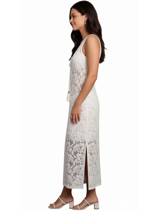 Zen by Daisy Women's Maxi Beach Dress White