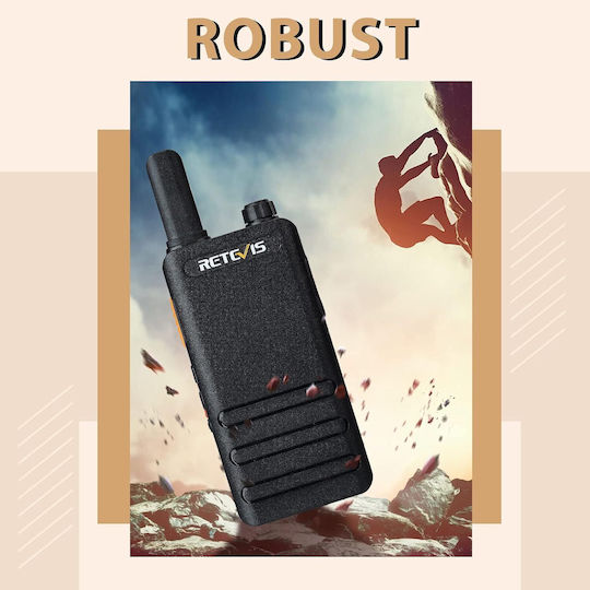 Retevis RT622P Безжичен Радиостанция PMR 0.5W Комплект 2 Броя