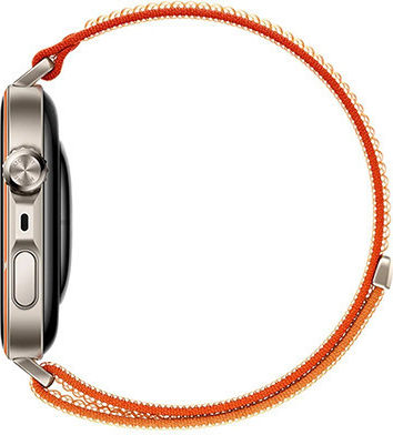 Huawei Watch Fit 5 Pro Titanium 44mm Waterproof with Heart Rate Monitor (Orange)