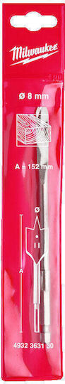 Milwaukee Spade Bit Drill For Wood 8x160mm
