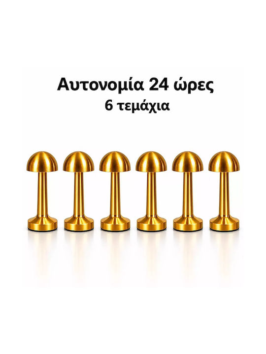 Lămpi Decorative Pentru Masă LED Alb Cald 3000K 6 Buc
