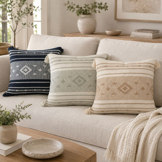 My Home Luxury Beige Ecru Pillow Case 45x45 cm