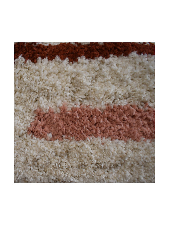 Shaggy Noelia Rug Rectangular Cream 120x170cm
