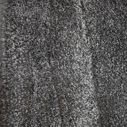 Soft Touch Living Room Rug Rectangular D. Gray 140x250cm