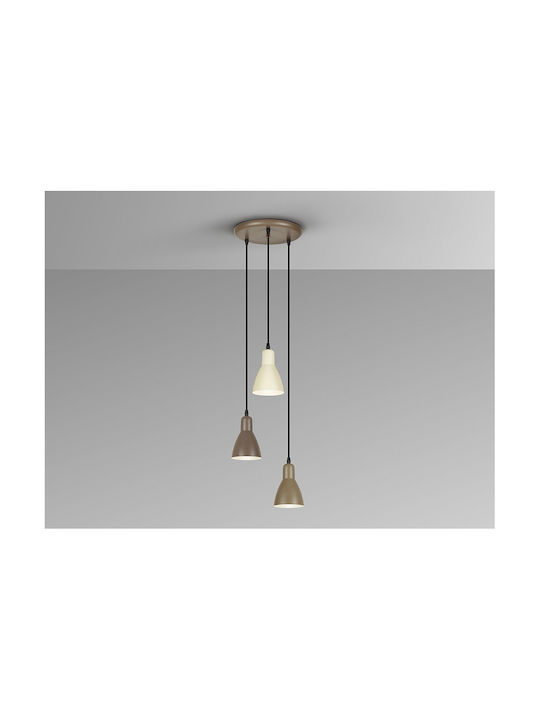 Afra Adjustable Brown Ceiling Light