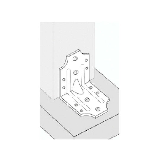 Connection Angle for Galvanized Pergola 10x10cm