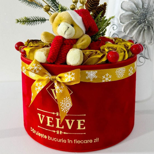 Velve Jucărie de Pluș Ursuleț de Pluș de Crăciun (Diverse Modele) 1 Buc