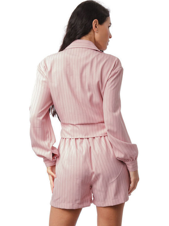 Women's Set With Shorts Pink
