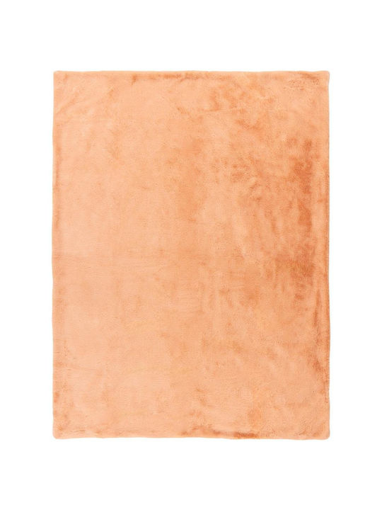 Κουβέρτα Μονή 150x200εκ. Peach