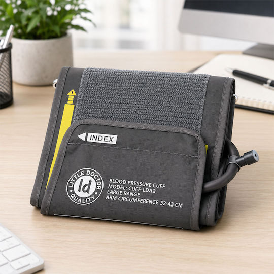 Little Doctor Manșetă Pentru Braț Dimensiune Mare Pentru Tensiometre Ld2 Ld3a Ld23 Ld23a Ld23l Ld30 Ld51 Ld51a Ld51s 32-43 Cm