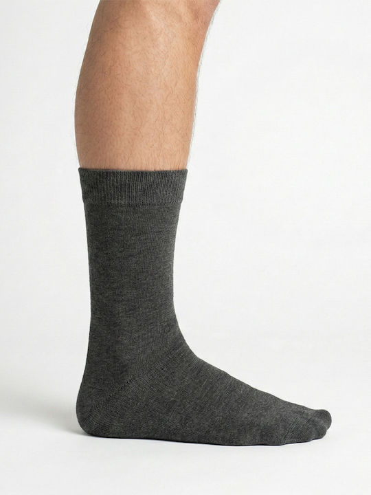 Bonito Men's Anthracite Socks 6Pack 8528 Anthracite