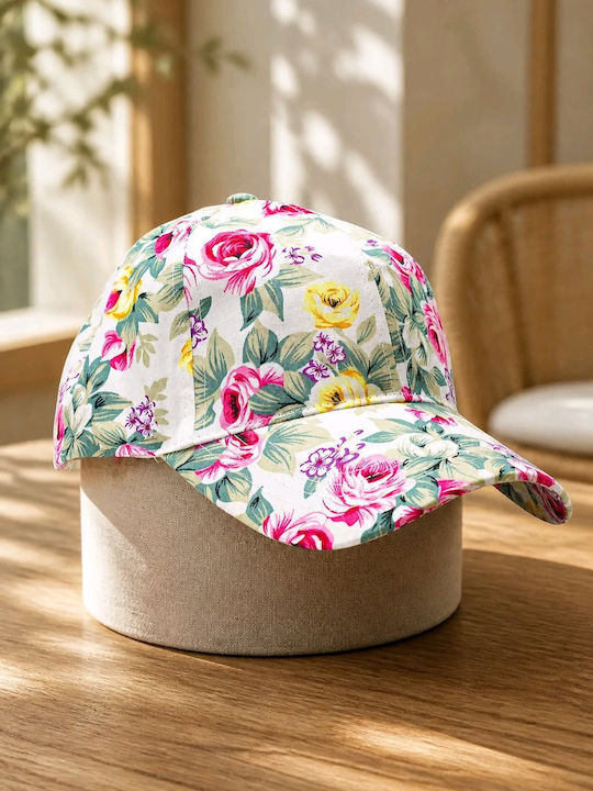 Damentag Weiß Jockey Blumen