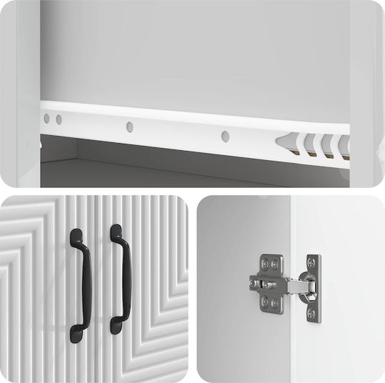 Wall Cabinets (2 Pieces) 66x34.5x90 cm Wall Cabinets (2 Pieces) 66x34.5x90 cm