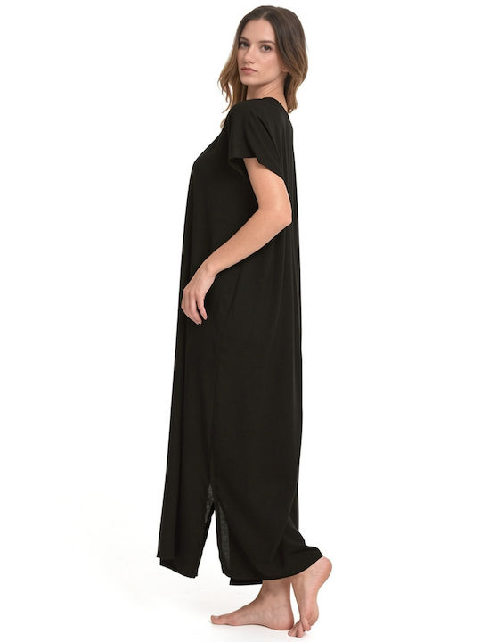 Zen by Daisy Rochie Lungă De Plajă Pentru Femei Neagră