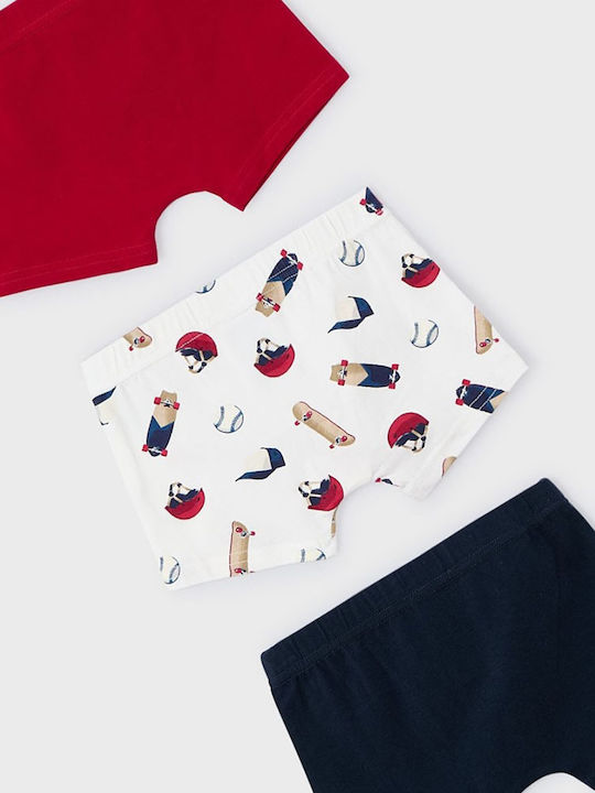 Mayoral Set Kids Panties 3 Pieces Red