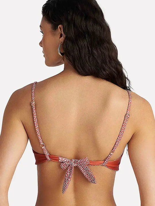 Bikinioberteil Mit Polsterung Bronze