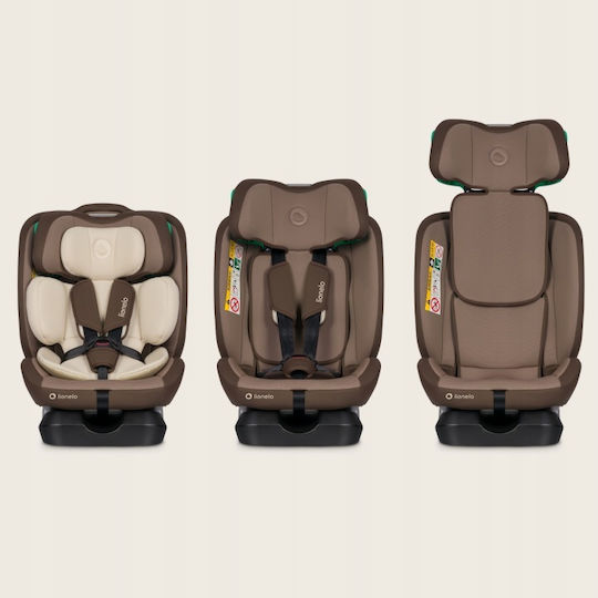 Lionelo Aart Car Seat i-Size with Isofix Beige Chocolate