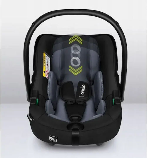 Lionelo Astrid Καθισματάκι Αυτοκινήτου i-Size με Isofix Μαύρο