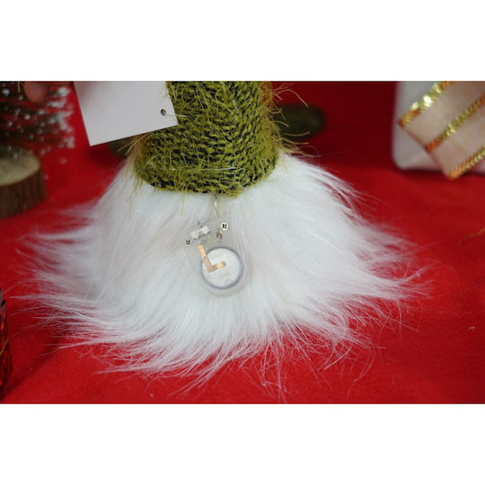 Moș Crăciun Decorativ Verde 52 cm