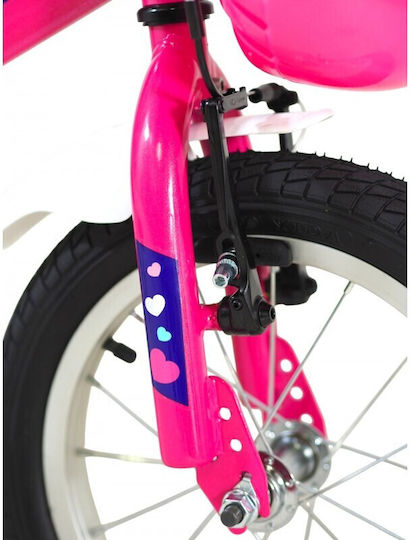 Alpina Bicicletă de Oraș pentru Copii 16" cu Cadru din Aluminiu Roz