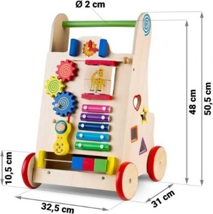 Winfun Baby Lauflernhilfe Mehrfarbig