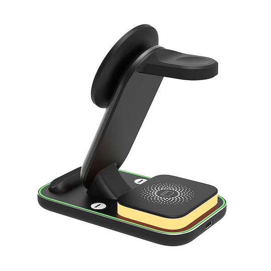 The Source Wireless Charger Qi Pad Black 126402