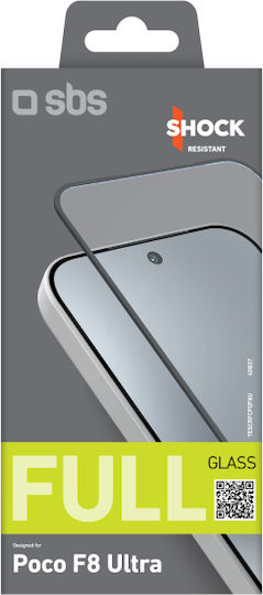 SBS Full Face Tempered Glass (Poco F8 Ultra)